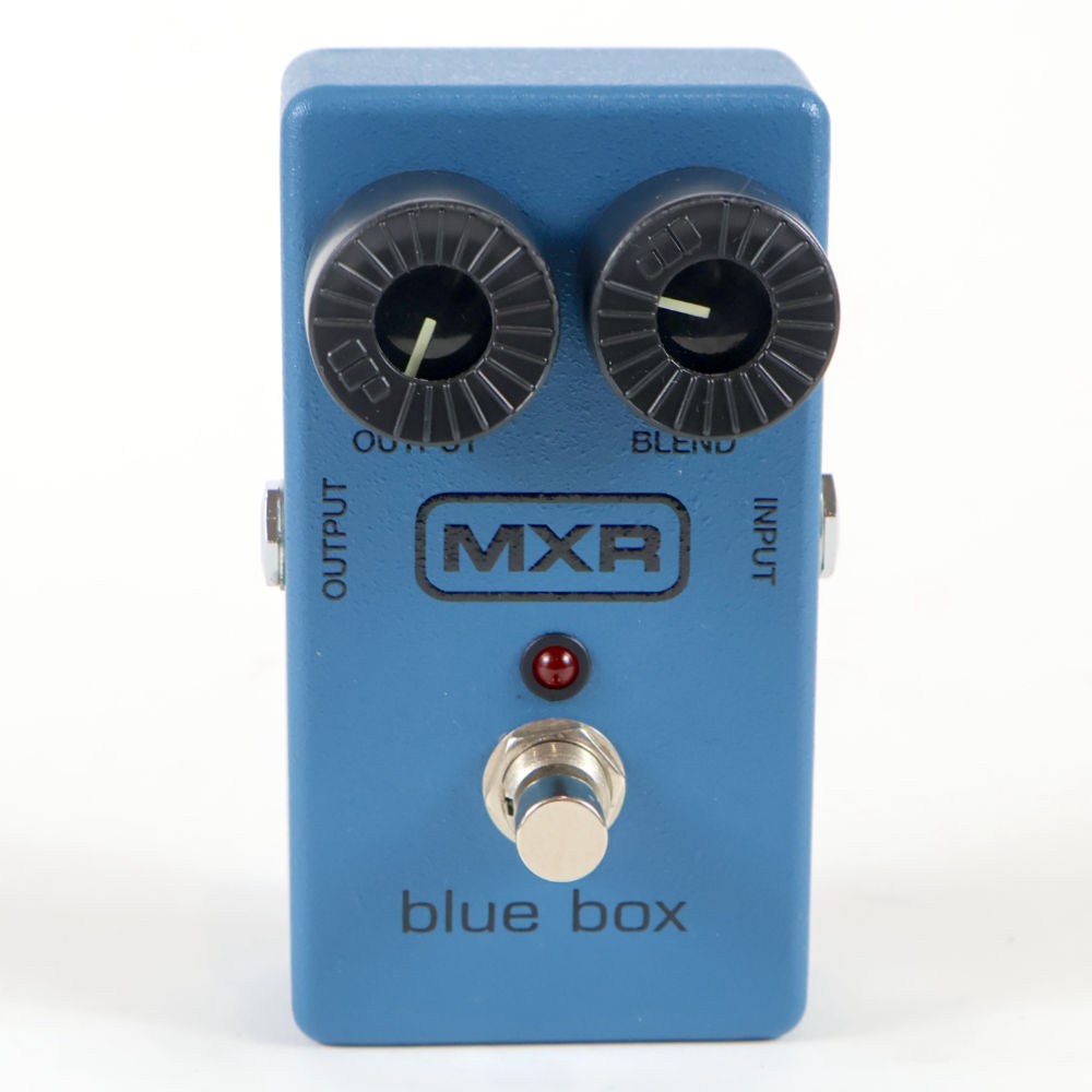【中古】 MXR M-103 blue box オクターブファズ ギターエフェクター 正面