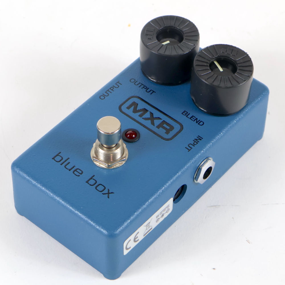 【中古】 MXR M-103 blue box オクターブファズ ギターエフェクター 右サイド