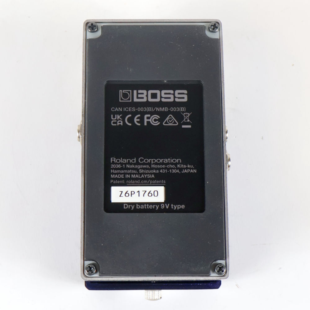 【中古】 ベースオーバードライブ エフェクター BOSS BB-1X Bass Driver ベースドライバー ベースエフェクター 裏面