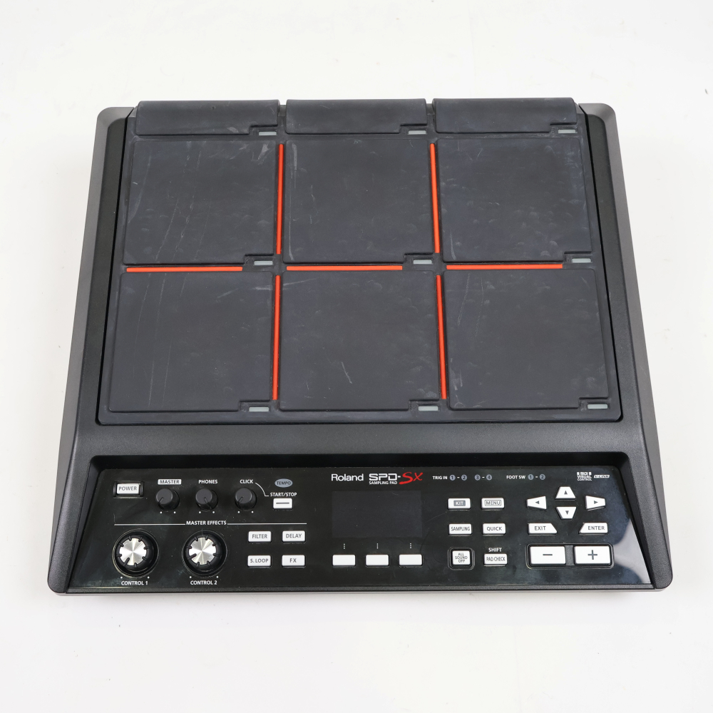【中古】パーカッションパッド ローランド ROLAND SPD-SX サンプリングパッド 詳細画像