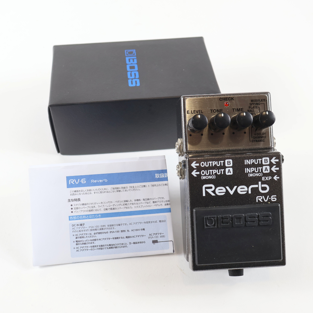 【中古】 BOSS ボス Reverb RV-6 リバーブ エフェクター