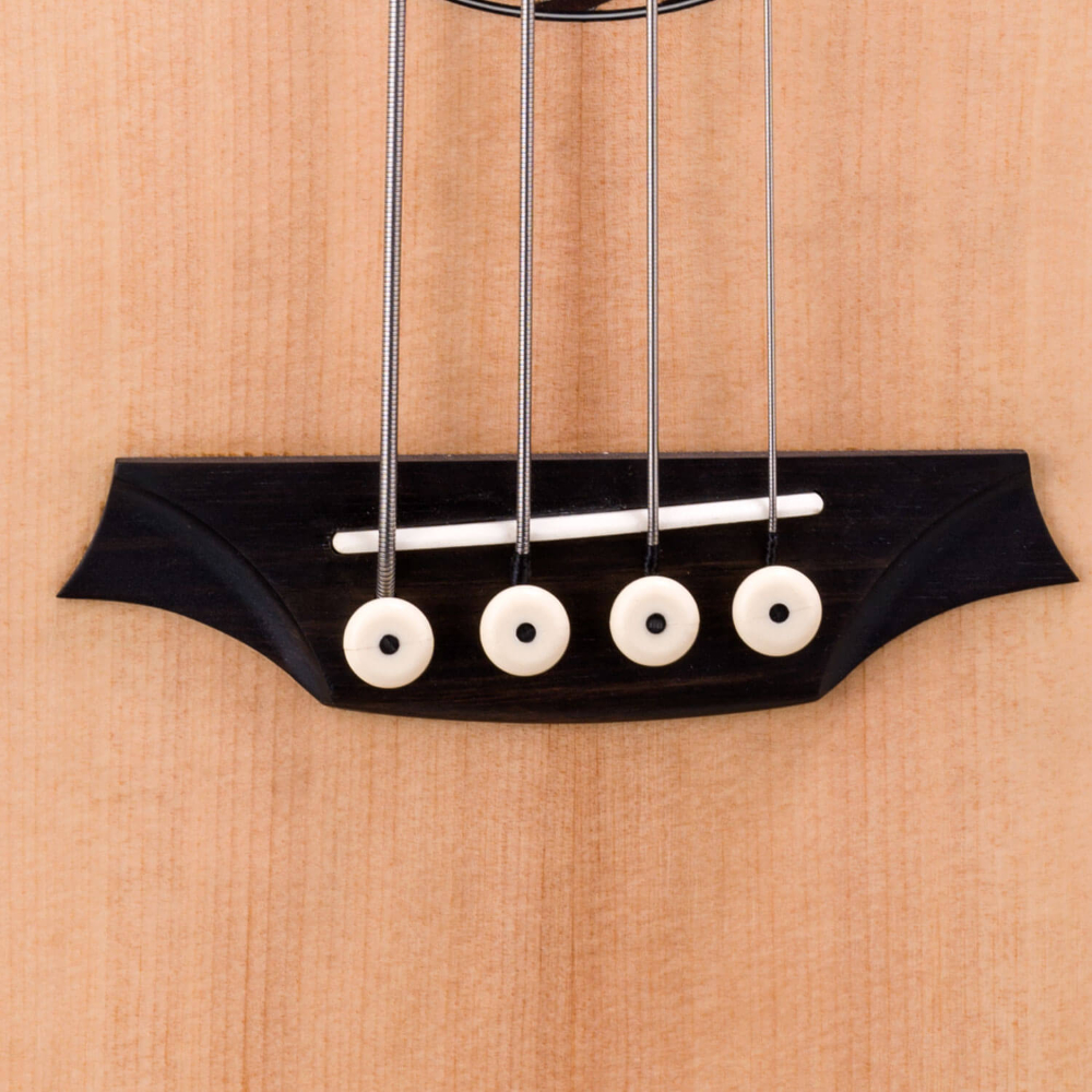 Bromo Guitars ブロモギターズ BAT8EFL BASS フレットレス エレクトリックアコースティックベース ブリッジ