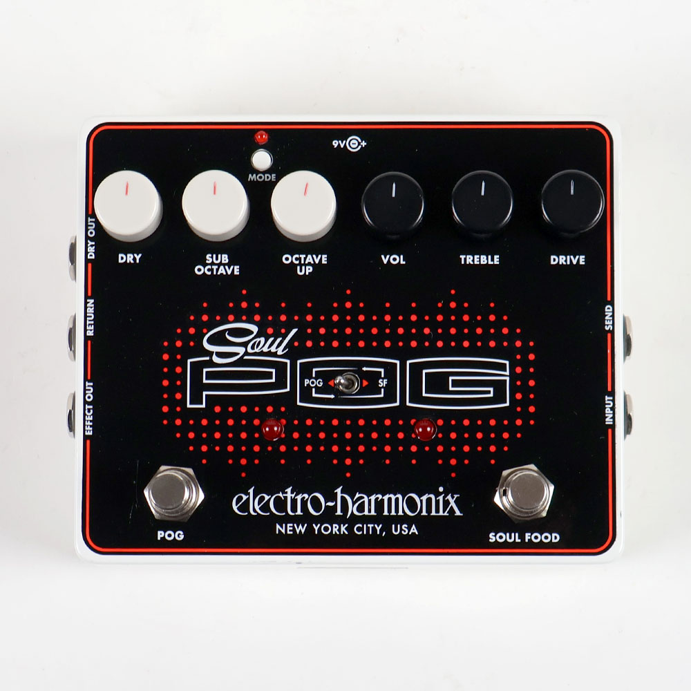 【中古】 ELECTRO-HARMONIX Soul POG マルチエフェクト 正面