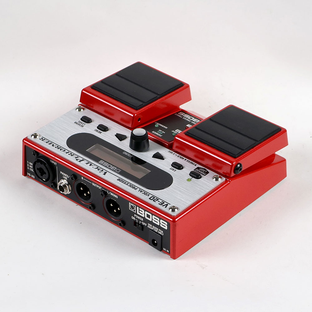 【中古】 ボーカルエフェクター BOSS VE-20 Vocal Performer ボーカルパフォーマー ピッチコレクト 全体