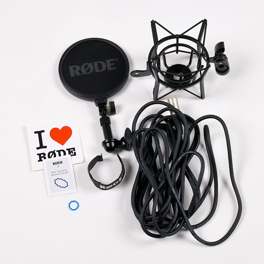 【中古】 コンデンサーマイク RODE NT1 付属品