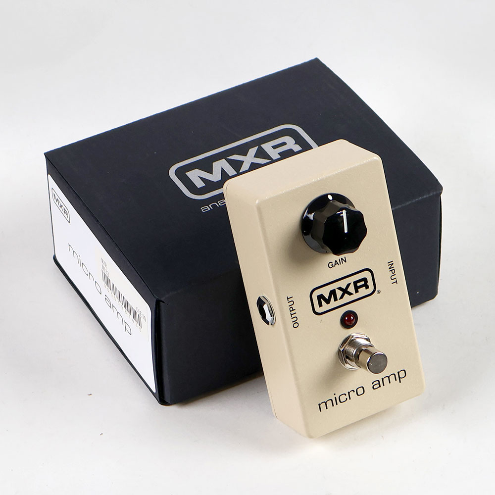 【中古】 ブースター エフェクター MXR M-133 MICRO AMP マイクロアンプ ギターエフェクター