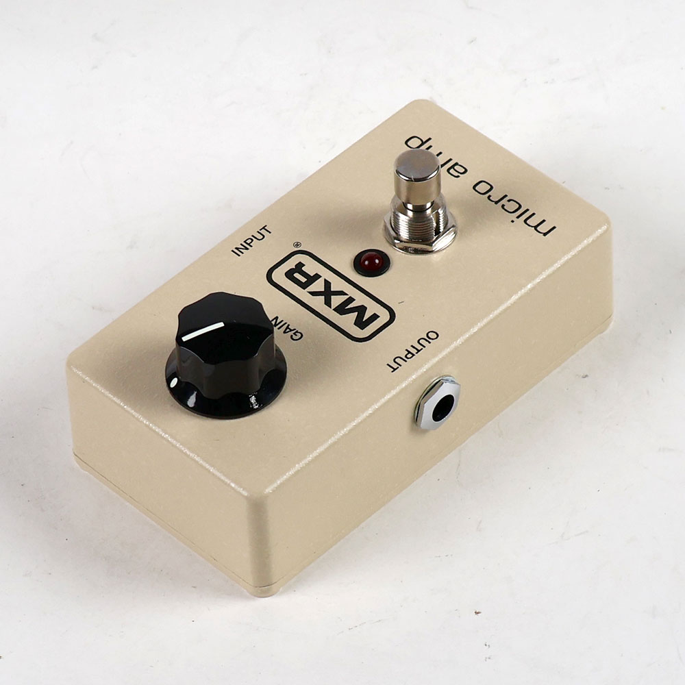 【中古】 ブースター エフェクター MXR M-133 MICRO AMP マイクロアンプ ギターエフェクター 全体