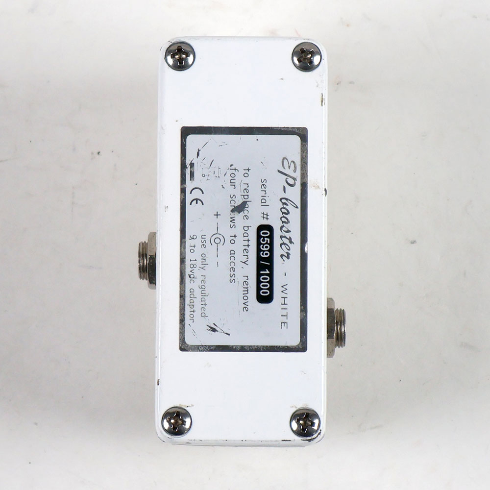 【中古】 ブースター Xotic EP Booster white エキゾチック ギターエフェクター 裏面