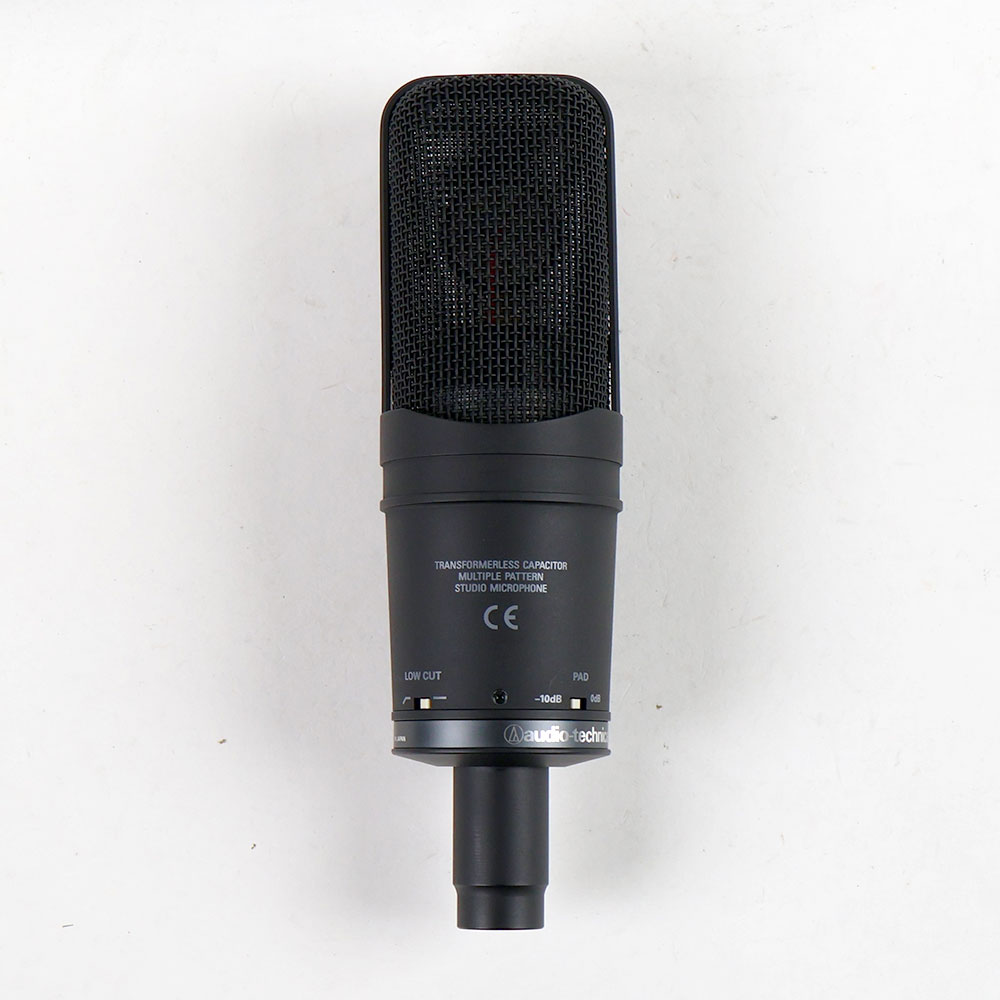 【中古】 AUDIO-TECHNICA AT4050 コンデンサーマイク 背面