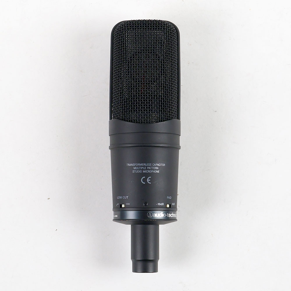 【中古】 AUDIO-TECHNICA AT4050 コンデンサーマイク 背面
