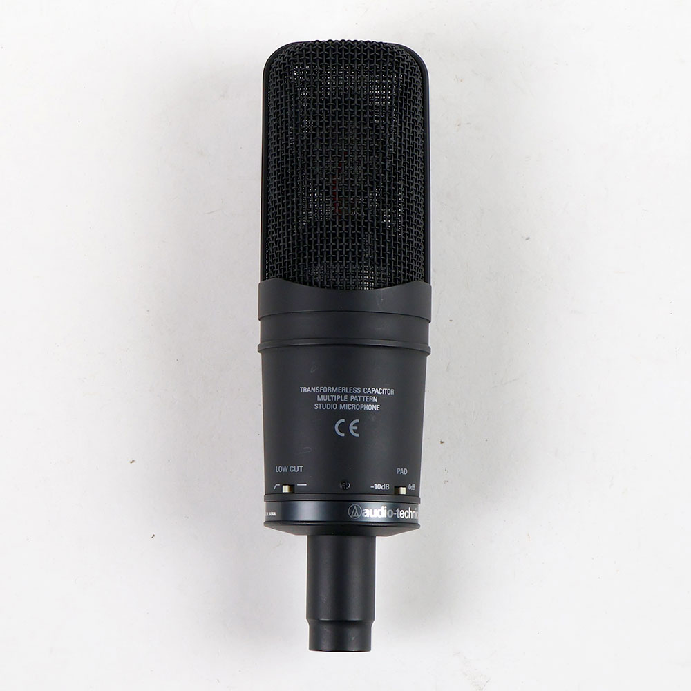 【中古】 AUDIO-TECHNICA AT4050 コンデンサーマイク 背面