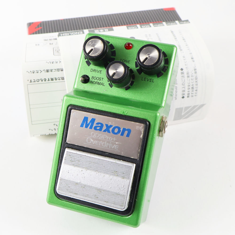 【中古】 オーバードライブ マクソン MAXON OD9Pro+ OVERDRIVE ギターエフェクター