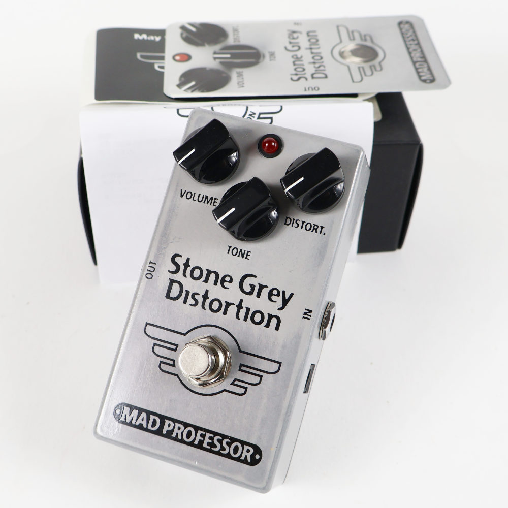 【中古】 ディストーション MAD PROFESSOR Stone Grey Distortion エフェクター