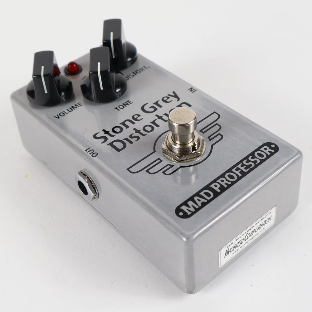 【中古】 ディストーション MAD PROFESSOR Stone Grey Distortion エフェクター 本体画像 斜め 2