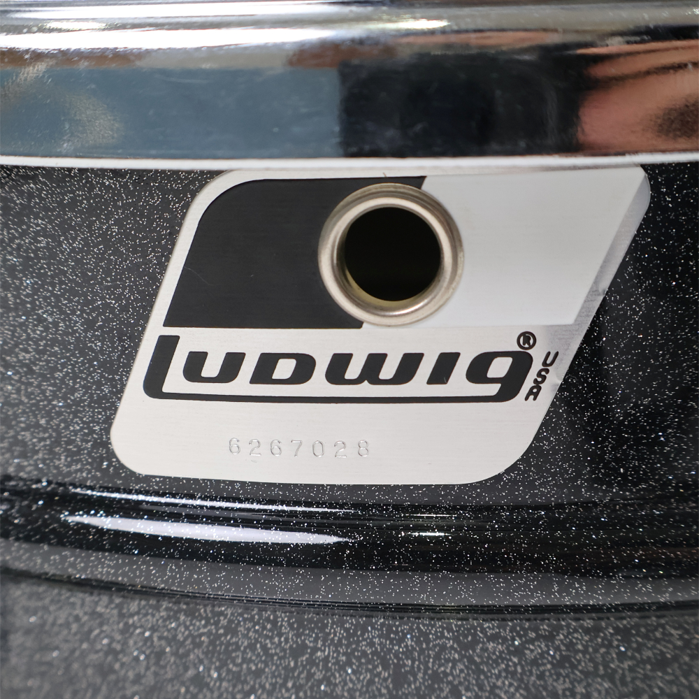 【中古】 スネアドラム ラディック Ludwig LM404 Acrolite BLACK 14×5 詳細画像