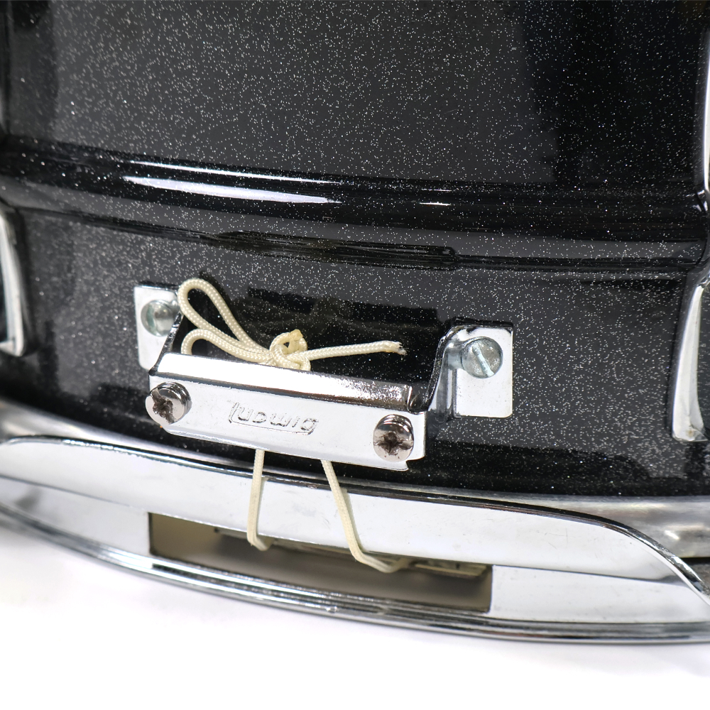 【中古】 スネアドラム ラディック Ludwig LM404 Acrolite BLACK 14×5 詳細画像