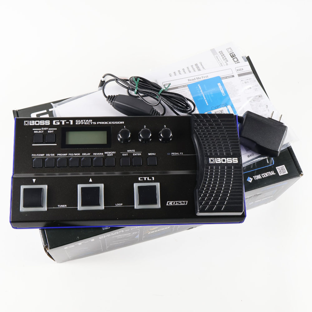 【中古】ボス マルチエフェクター BOSS GT-1 Guitar Effect Processor