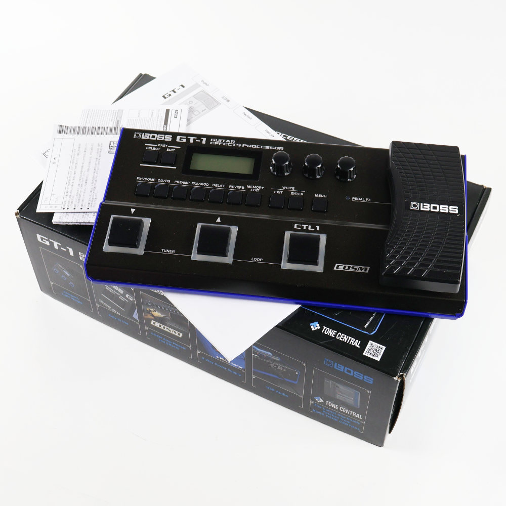 【中古】ボス マルチエフェクター BOSS GT-1 Guitar Effect Processor