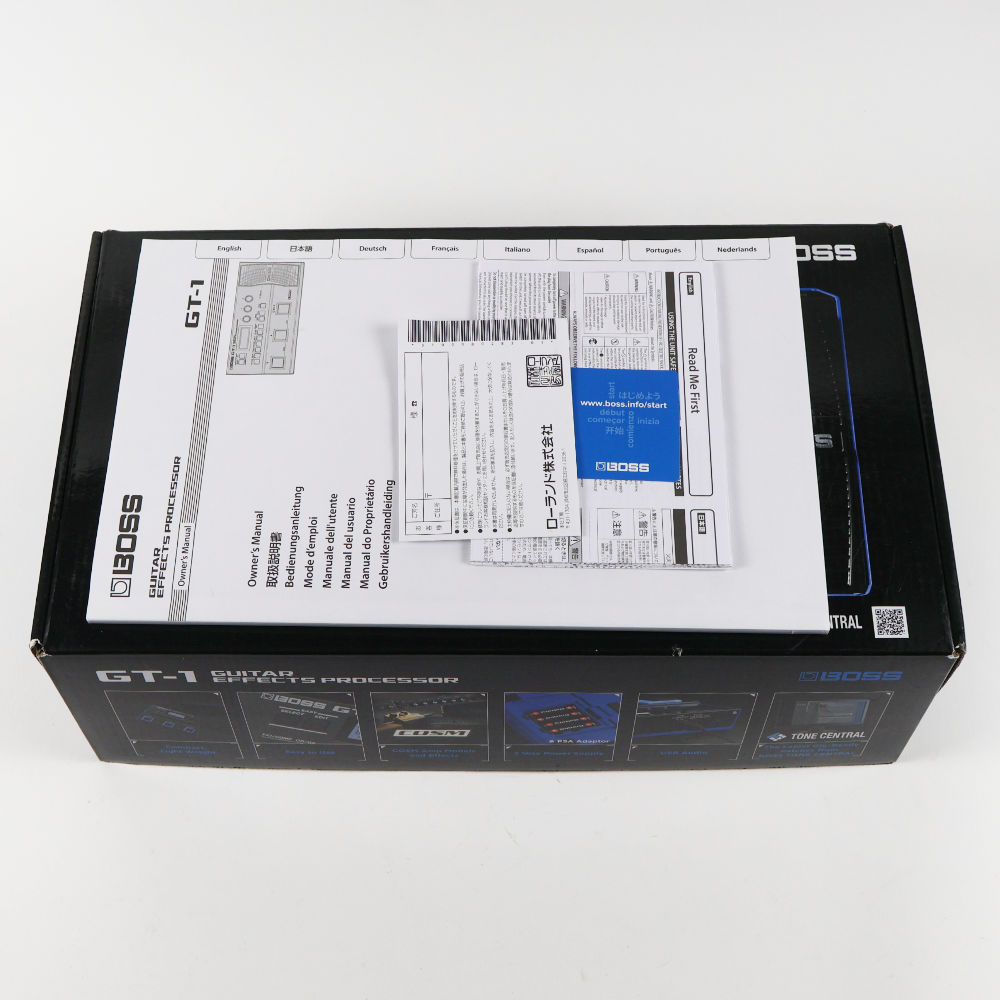 【中古】ボス マルチエフェクター BOSS GT-1 Guitar Effect Processor 付属品画像