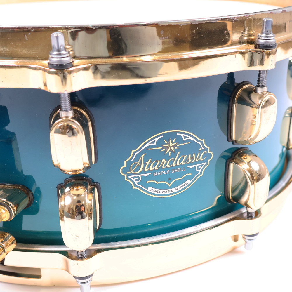 【中古】スネアドラム タマ TAMA SMS455TBN STARCLASSIC Maple 14x5.5 スネアドラム 詳細画像