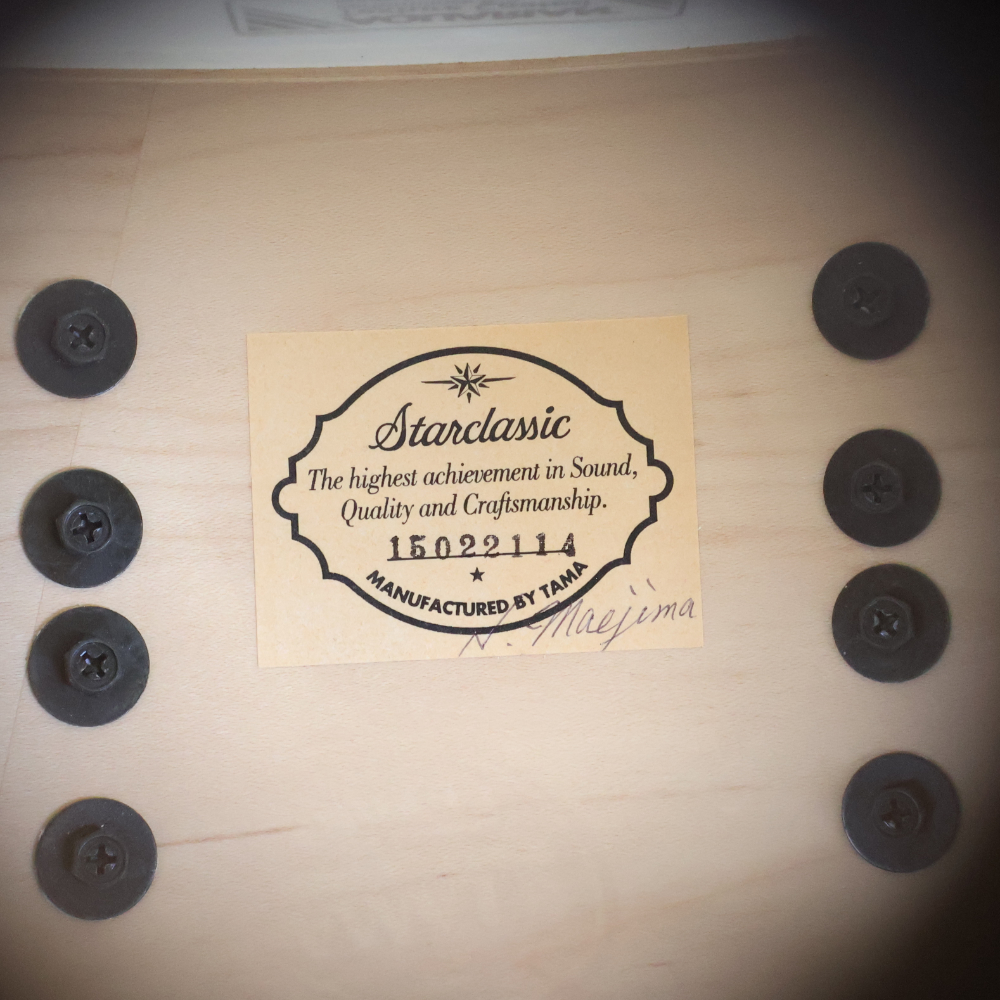 【中古】スネアドラム タマ TAMA SMS455TBN STARCLASSIC Maple 14x5.5 スネアドラム 詳細画像