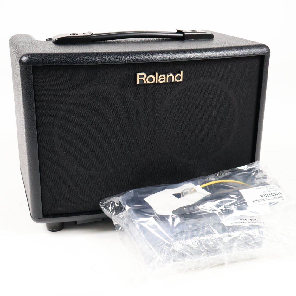 【中古】 アコギアンプ ローランド ROLAND AC-33 アコースティックギター用アンプ アコギアンプ ブラック