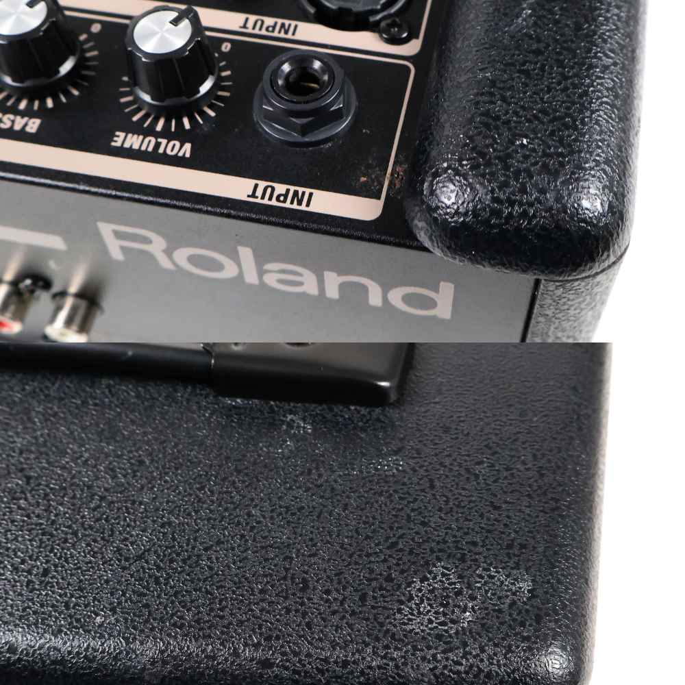 【中古】 アコギアンプ ローランド ROLAND AC-33 アコースティックギター用アンプ アコギアンプ ブラック 傷 