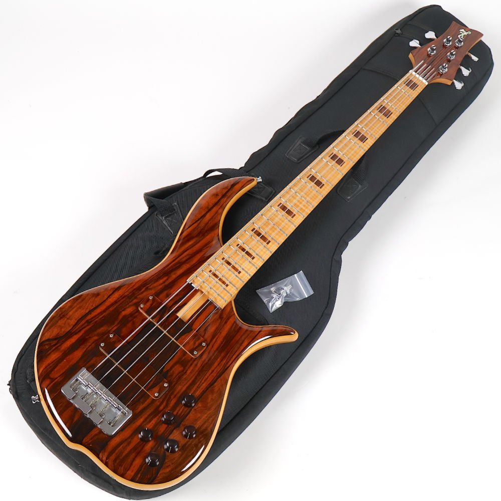 【中古】F-bass BN5 Ziricote Top 5弦エレキベース