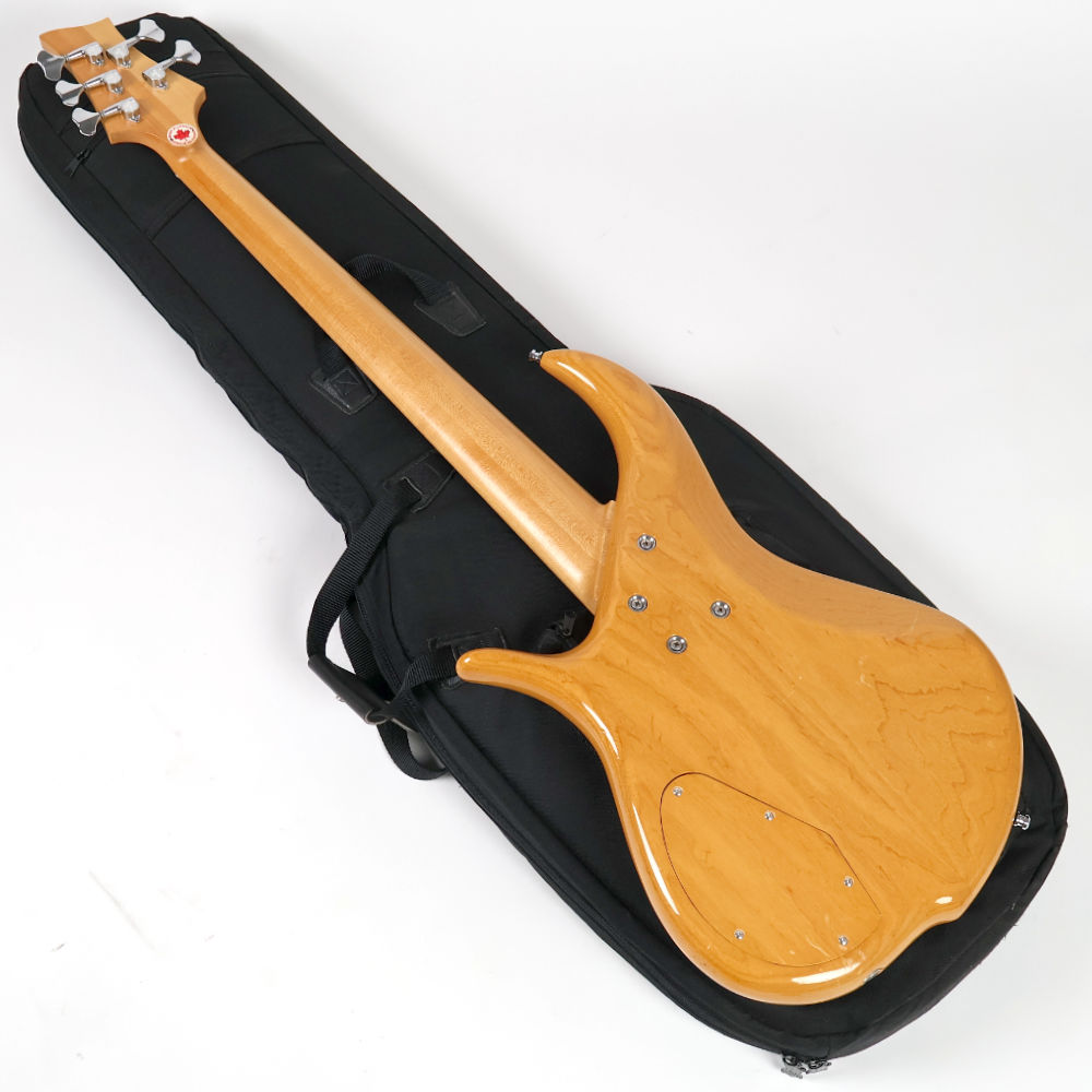 【中古】F-bass BN5 Ziricote Top 5弦エレキベース ボディバック