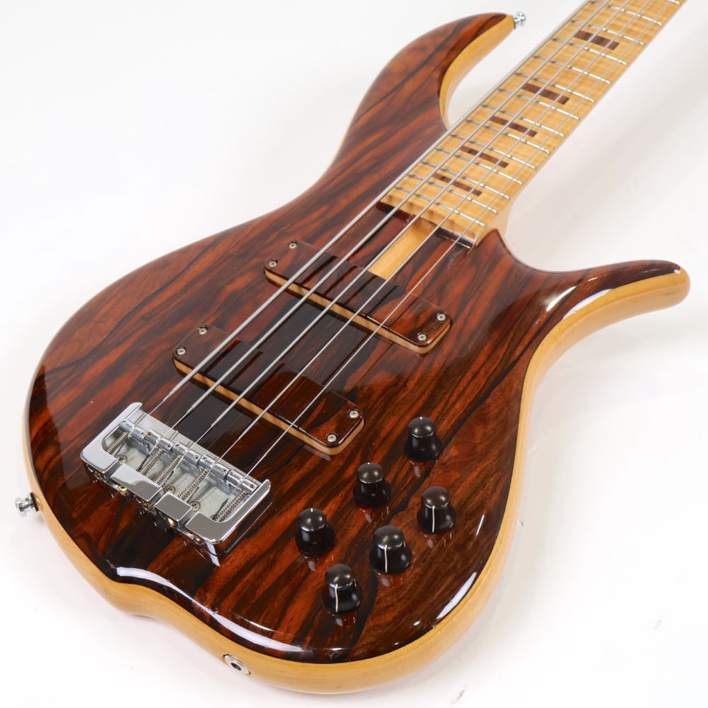 【中古】F-bass BN5 Ziricote Top 5弦エレキベース トップ