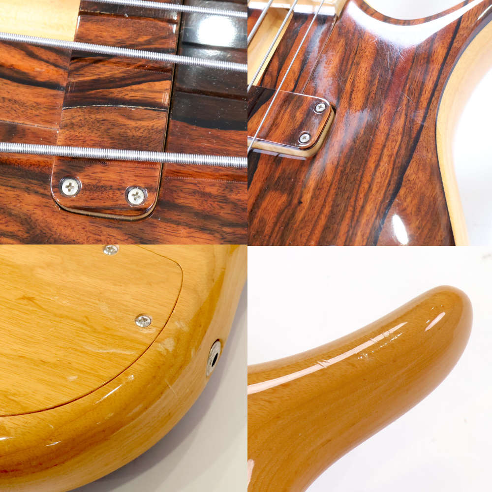 【中古】F-bass BN5 Ziricote Top 5弦エレキベース ボディ傷