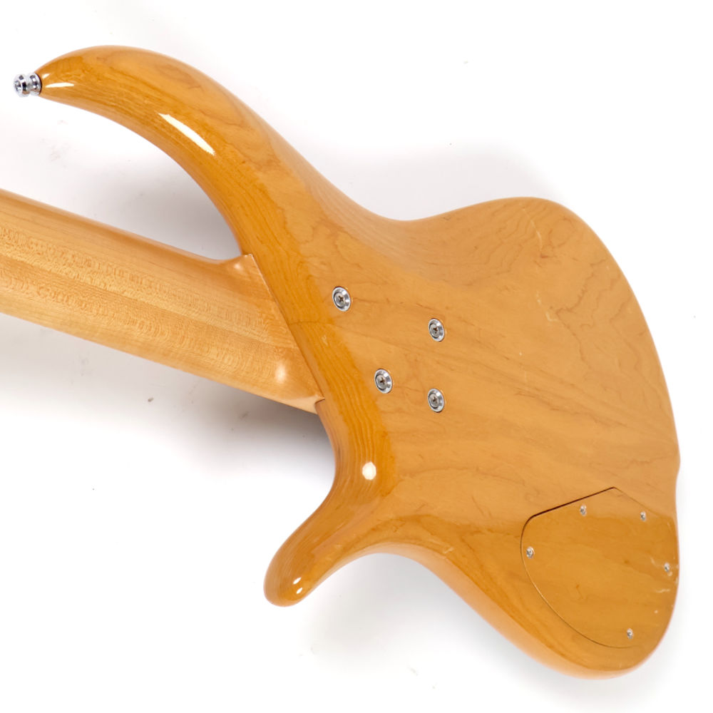 【中古】F-bass BN5 Ziricote Top 5弦エレキベース ネックジョイント側