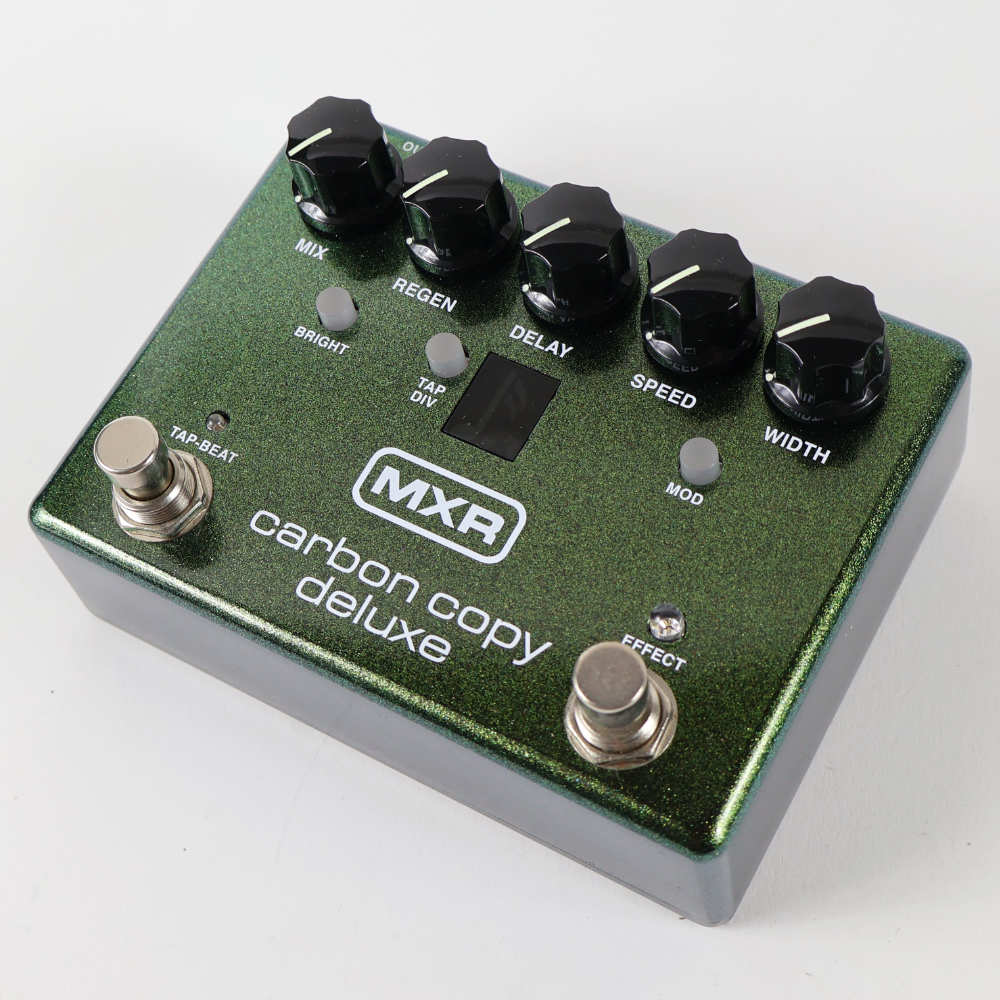 【中古】 MXR M292 Carbon Copy Deluxe ギターエフェクター アナログディレイ 本体画像 斜め 2