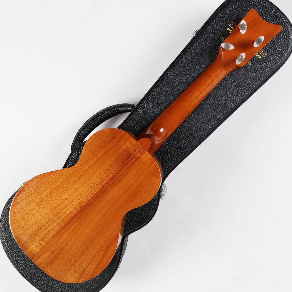 【中古】 ウクレレ KAMAKA HF-2 コンサートウクレレ 12フレットジョイント 16フレット仕様 2013年製 カマカ ボディバック画像 