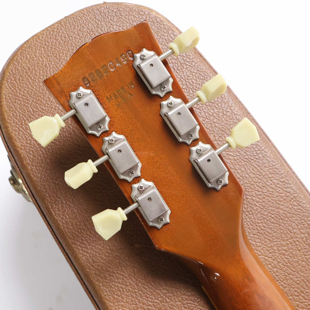 【中古】 エレキギター Gibson ES-175D Vintage SunBurst 1990年製 刻印ナンバードPAFピックアップ搭載 フルアコースティックギター ヘッド裏画像