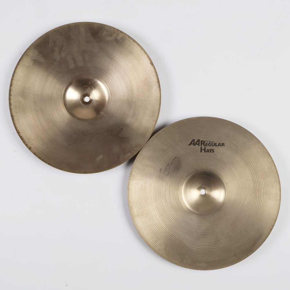 【中古】ハイハットシンバル ペア セイビアン SABIAN AA REGULAR HATS Pair 14インチ ペア 本体画像 裏