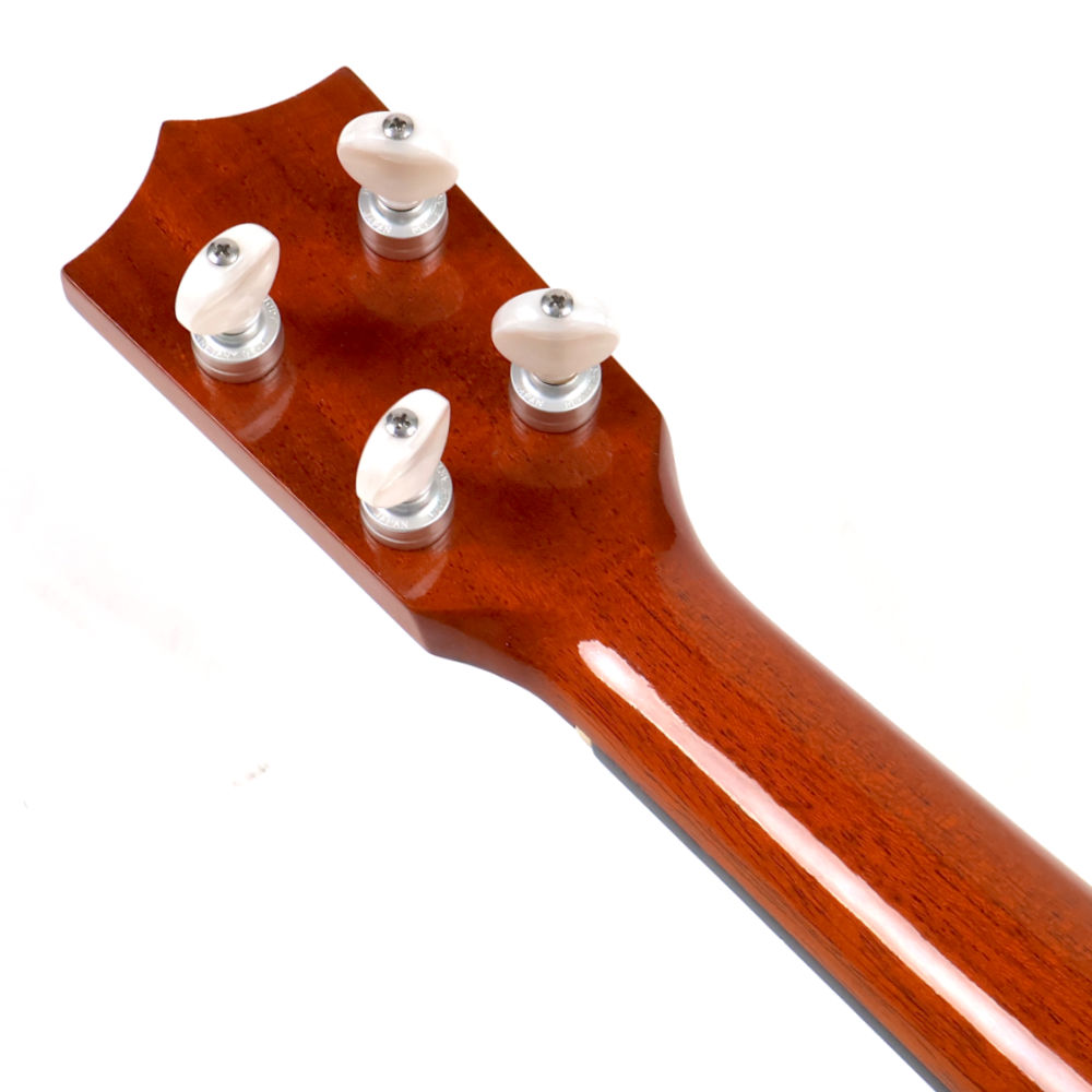 【中古】 ウクレレ KAMAKA HB-2DC 2013年製 Low-G コンサートウクレレ シダートップ ベルシェイプ ロープバインディング デラックスモデル ヘッド裏