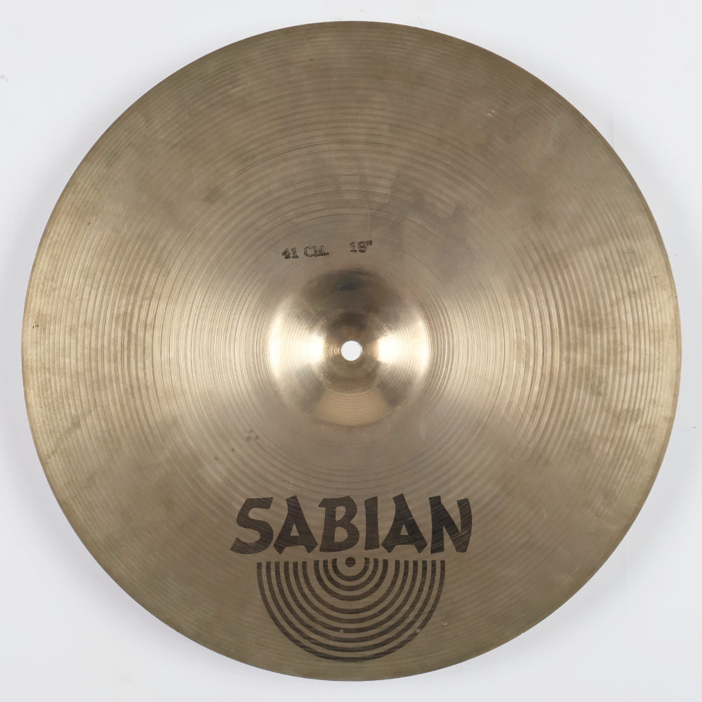 【中古】 クラッシュシンバル セイビアン SABIAN AA MEDIUM THIN CRASH 16インチ 本体画像 裏
