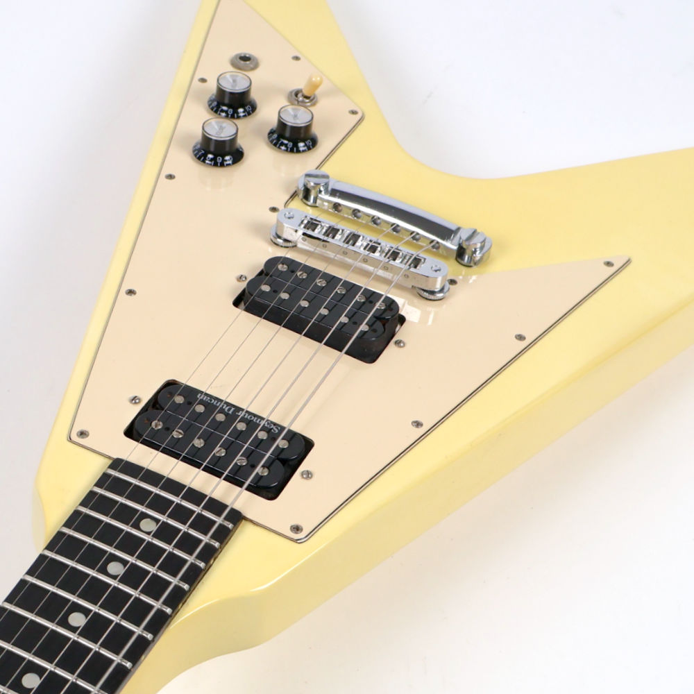 【中古】 エレキギター Gibson Flying V ’67 Classic White Mod. 2008年製 Seymour Duncan APH-1b / SH-2n ピックアップ搭載 ギブソン フライングV CW トップ