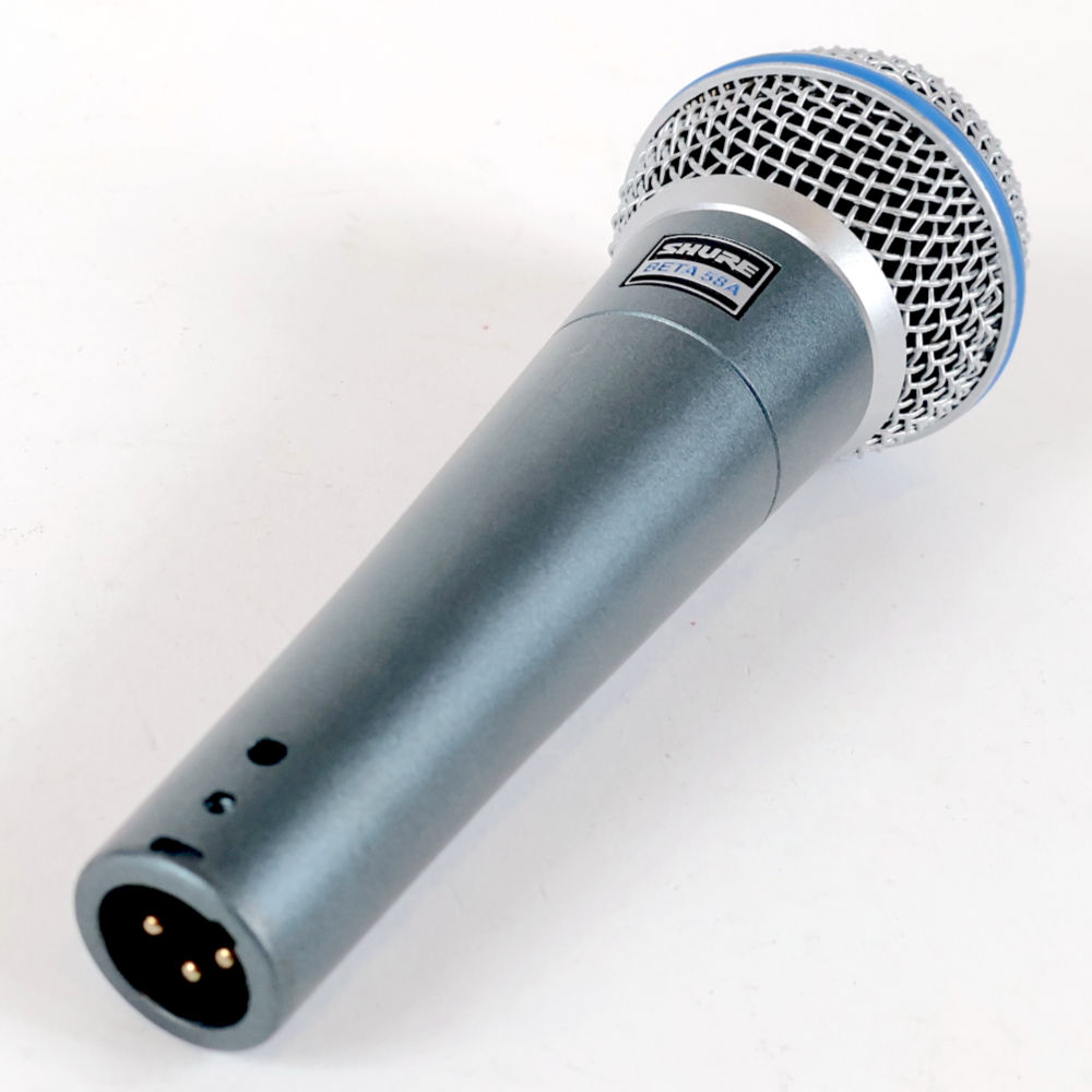 【中古】 マイク ダイナミックマイク シュアー SHURE BETA58A シュア マイクロフォン ベータゴッパ ハンドル側