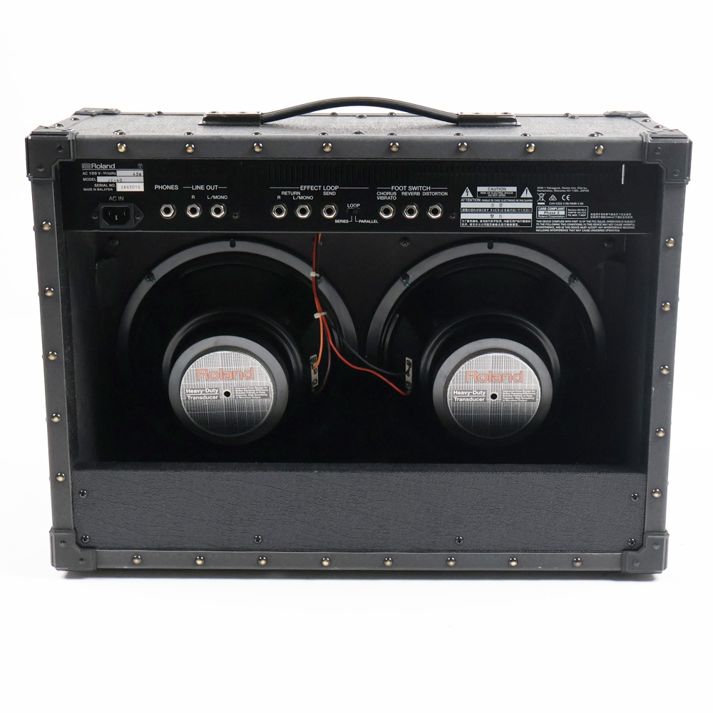 【中古】 ギターアンプ ROLAND JC-40 JAZZ CHORUS ローランド ジャズコーラス 背面