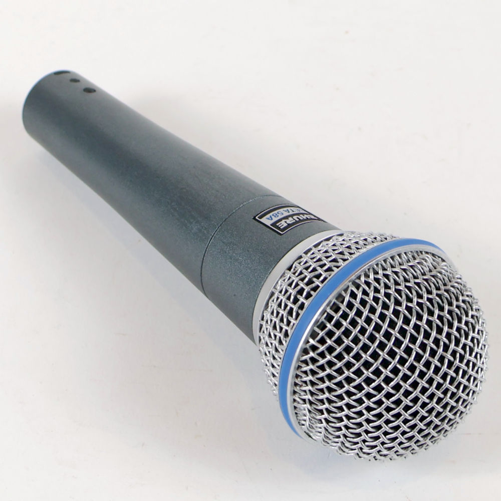 【中古】 マイク ダイナミックマイク シュアー SHURE BETA58A シュア マイクロフォン ベータゴッパ グリル側