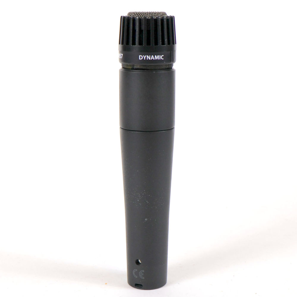 【中古】 マイク ダイナミックマイク 楽器用 SHURE SM57 シュアー 57 ゴーナナ シュア 裏面