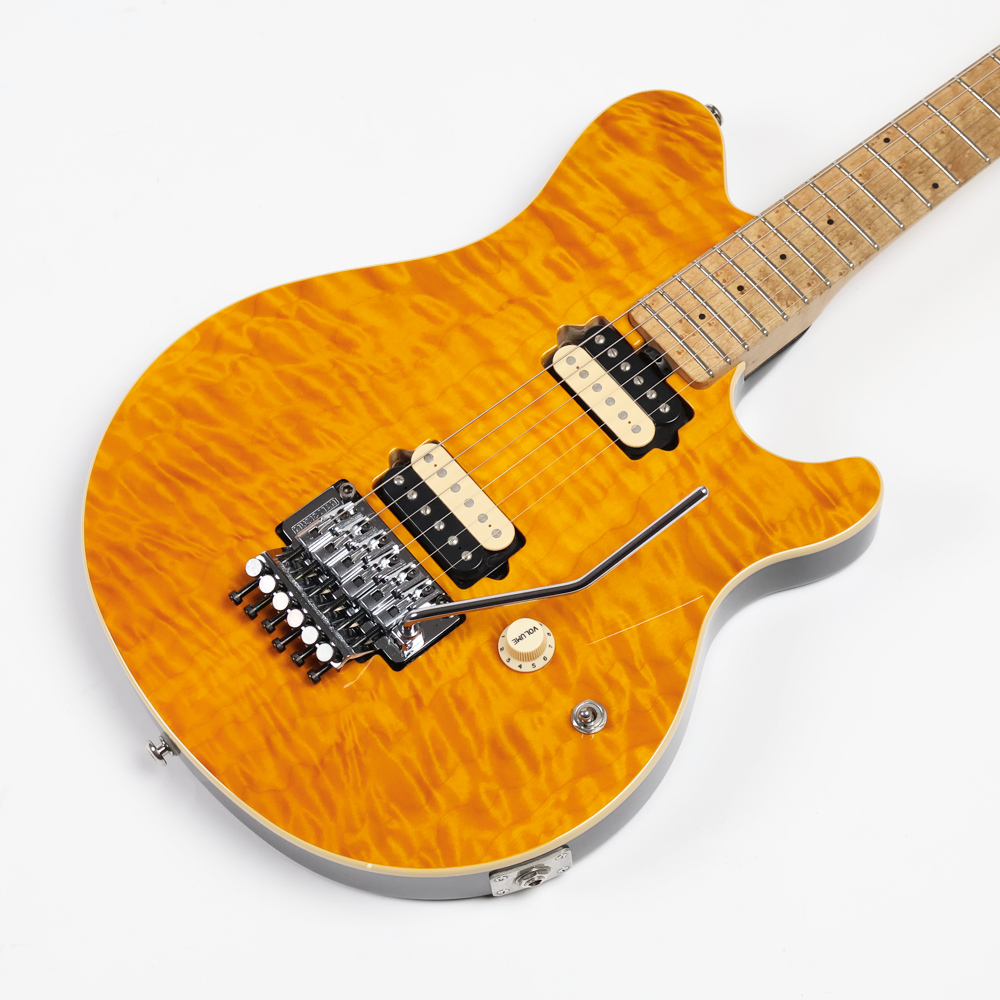 【中古】 エレキギター Music Man AXIS USA Translucent Gold 2011年製 ミュージックマン アクシス トランスゴールド ボディトップ