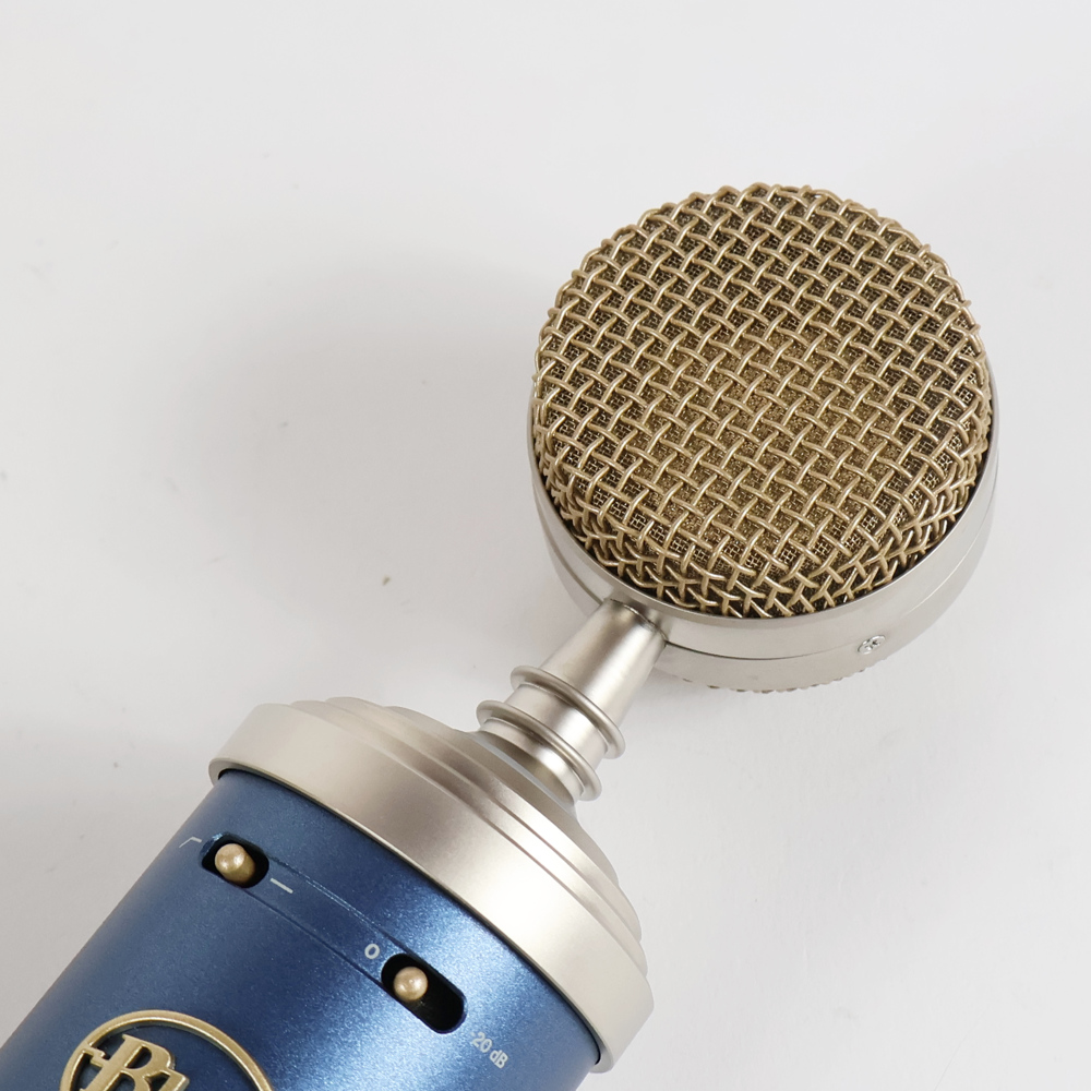 【中古】 マイク コンデンサーマイク Blue Microphones BLUEBIRD SL BM1200 ブルーバードSL マイクロフォン グリル