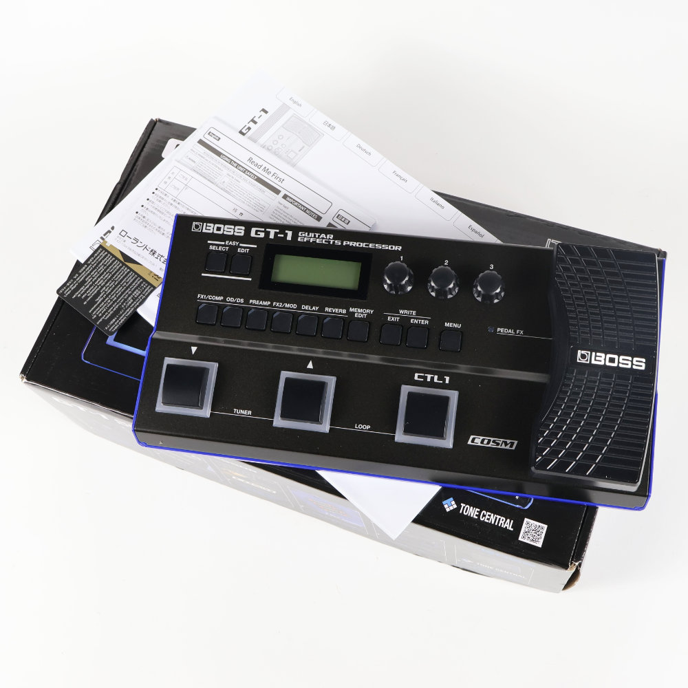 【中古】ボス マルチエフェクター BOSS GT-1 Guitar Effect Processor