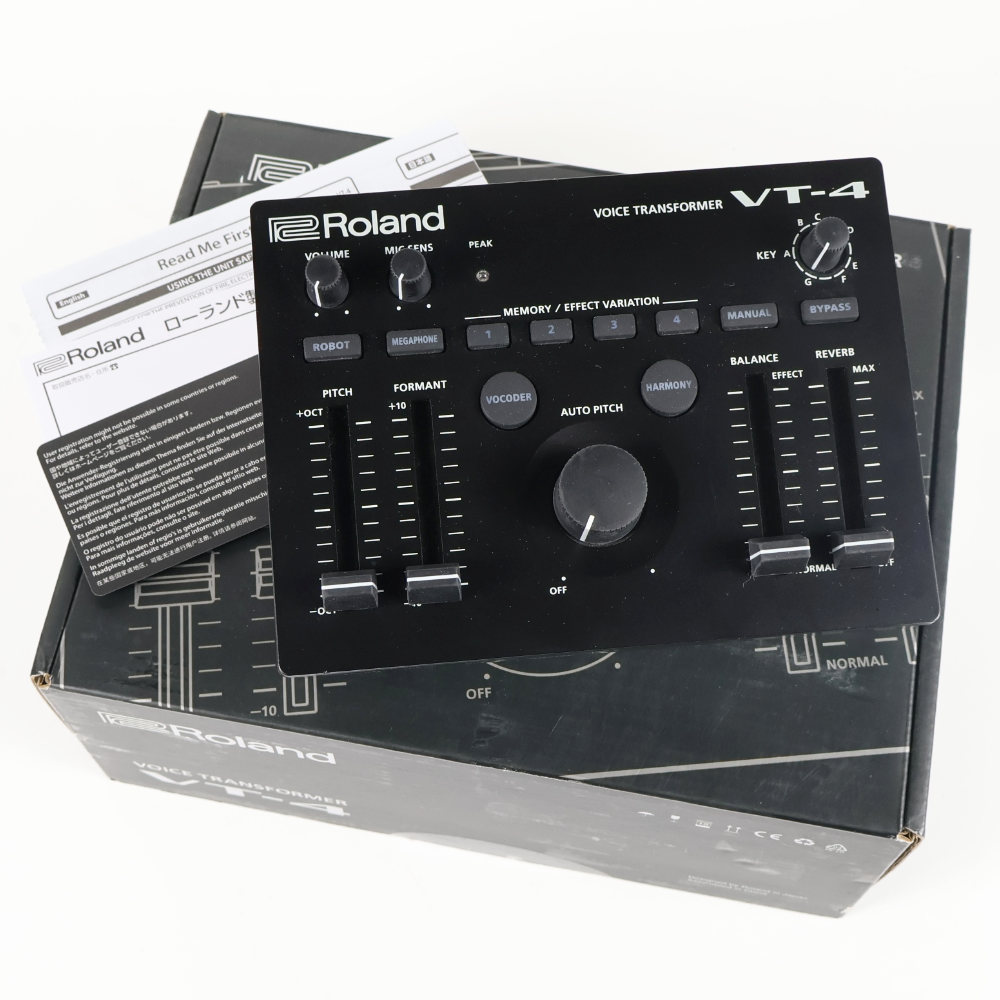 【中古】 ボイスエフェクト ボーカルエフェクター ROLAND VT-4 Voice Transformer ボイストランスフォーマー ローランド