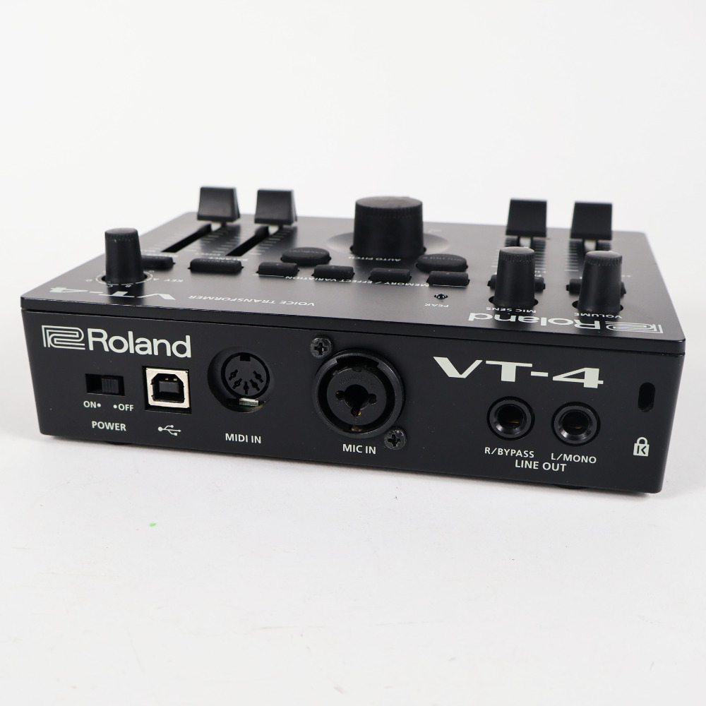 【中古】 ボイスエフェクト ボーカルエフェクター ROLAND VT-4 Voice Transformer ボイストランスフォーマー ローランド プラグインアウト