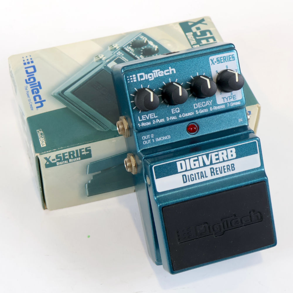 【中古】 リバーブ エフェクター DigiTech DIGIVERB DIGITAL REVERB デジテック ギターエフェクター