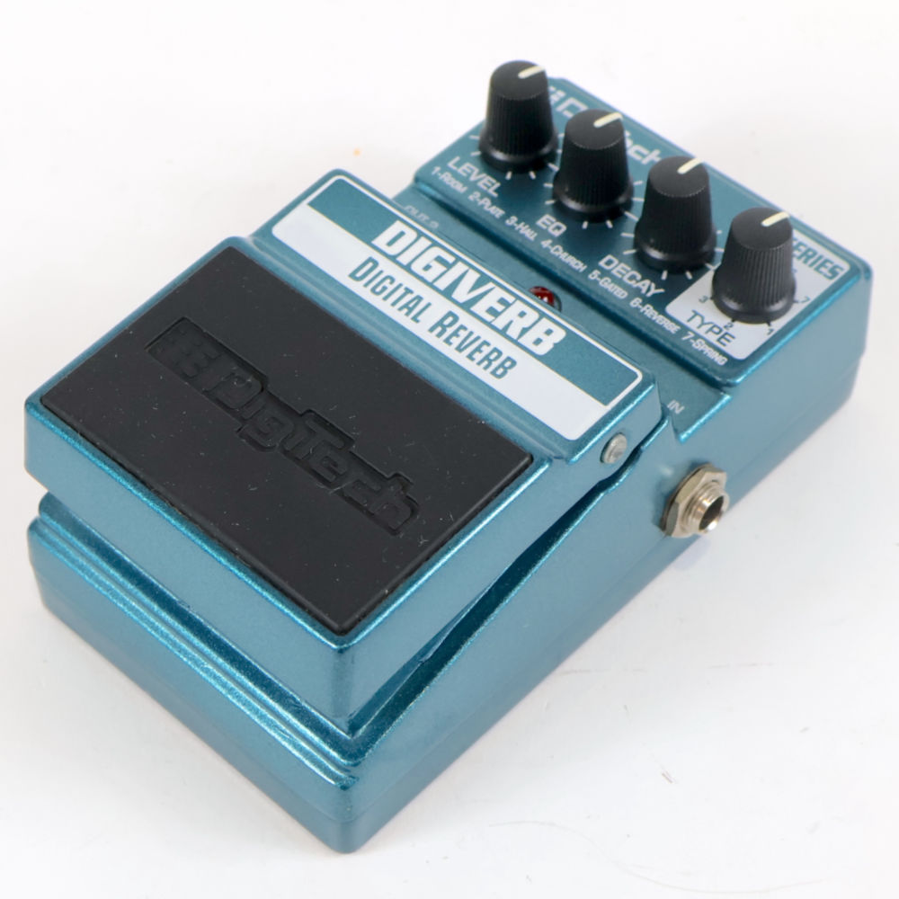 【中古】 リバーブ エフェクター DigiTech DIGIVERB DIGITAL REVERB デジテック ギターエフェクター 右サイド